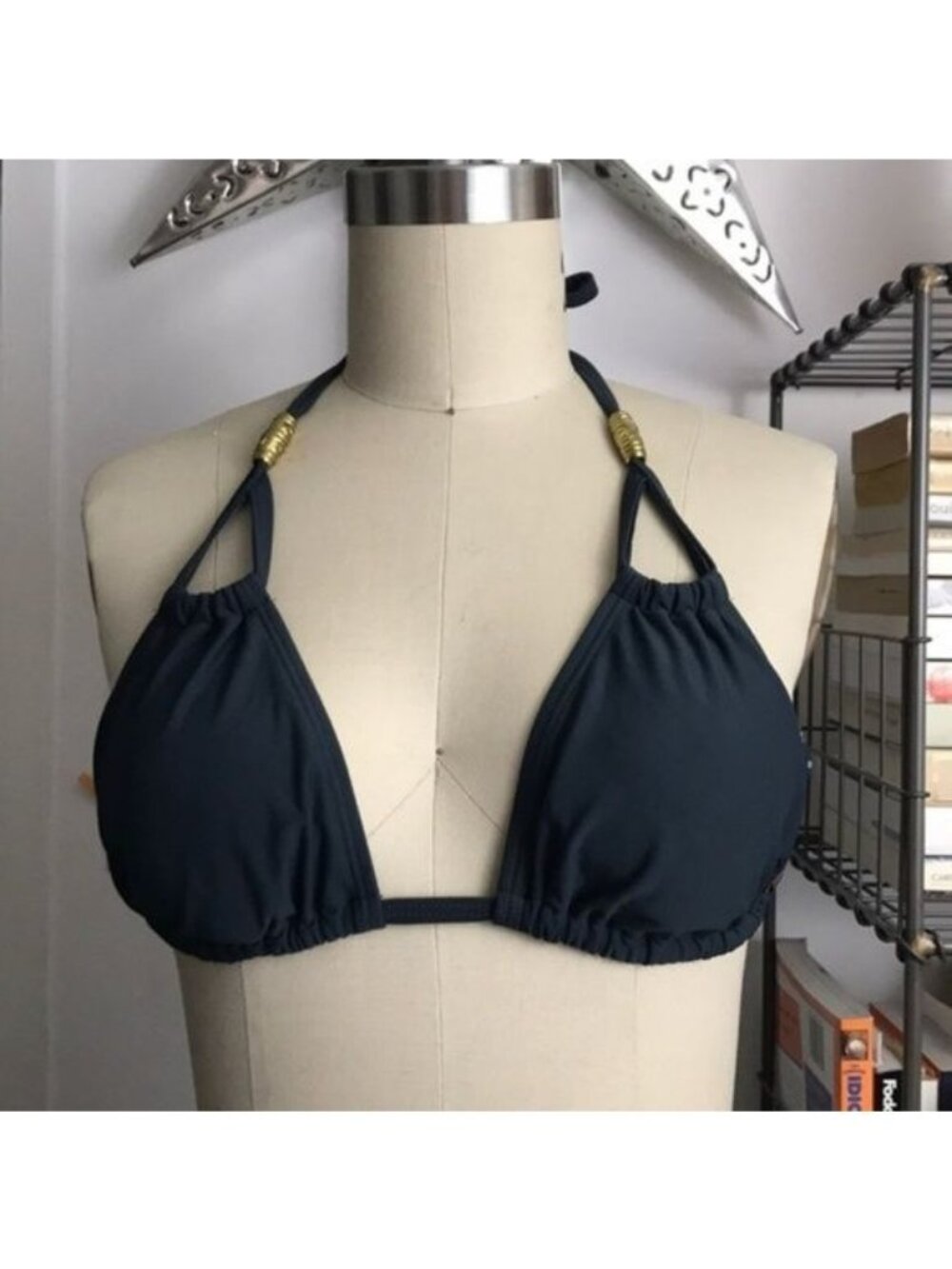 FCUK French Connection Triangle String Bikini Top Hardware - Picture 1 of 7